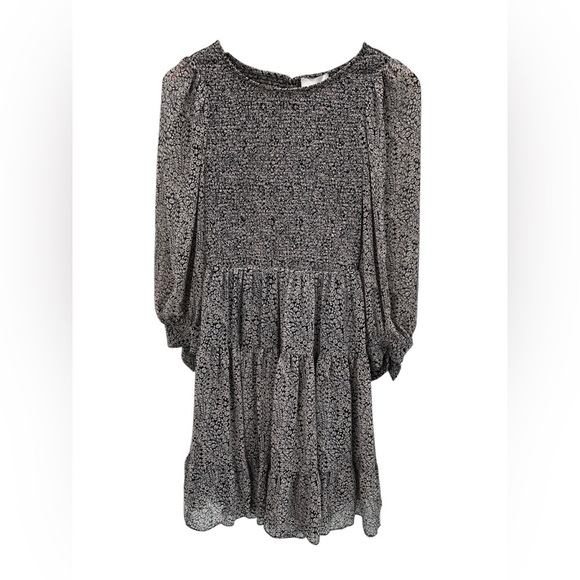 NWT CINQ À SEPT Annabelle Open-Back Printed Crepe de Chine Mini Dress - Picture 3 of 13